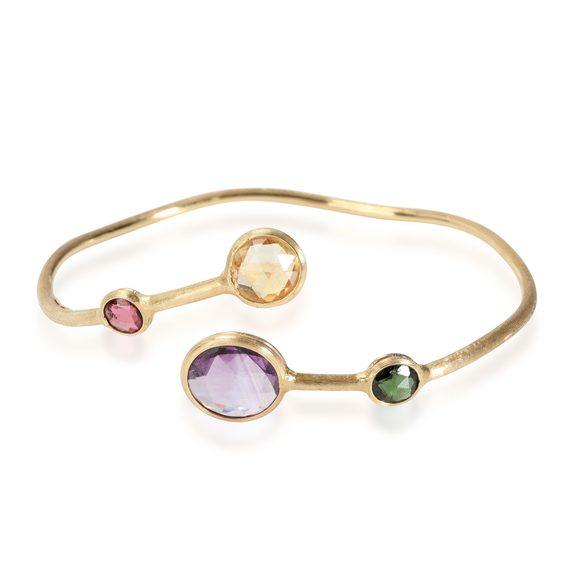 Marco Bicego Jaipur Bypass Cuff Bracelet in 18k Yellow Gold - Picture 1 of 3